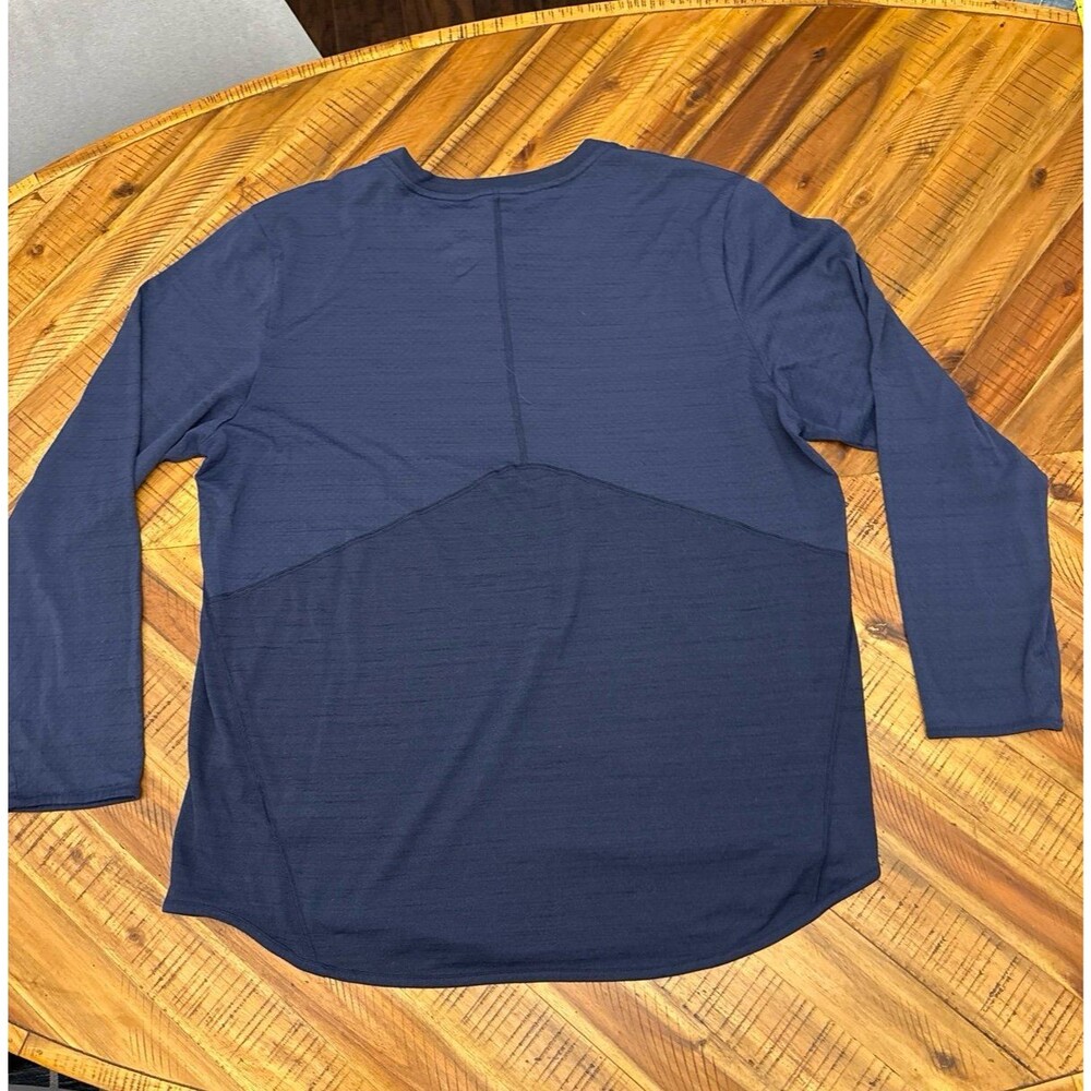 Nike Gonzaga Bulldogs Dri-FIT Long Sleeve Shirt Men’s XL Blue NCAA Athletic - Picture 7 of 8